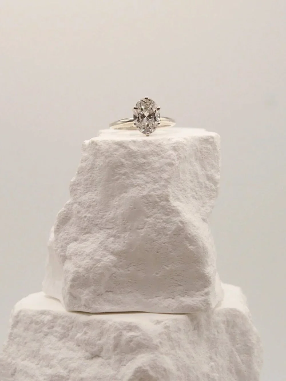 Celeste Oval Solitaire Ring